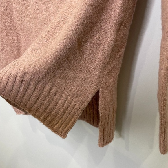 bp Pale Pink Turtleneck Knit Sweater - Picture 3 of 7